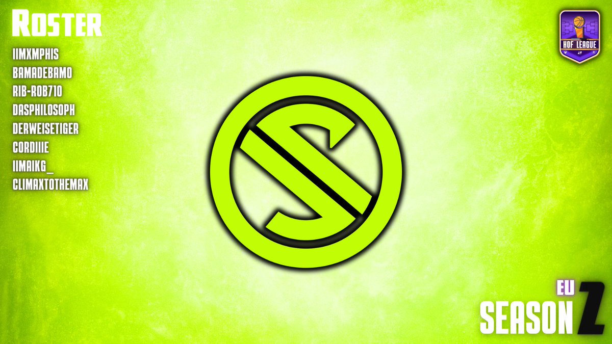 HOF World (@hofworld2k) on Twitter photo ๐<a href="/Splyce_2k/">SPLYCE eSports</a> has signed up for EU Season 2!
๐Roster:
<a href="/IIMxmphis/">Memphis</a>
<a href="/BamAdebaMo/">PatRileyHater</a>
<a href="/rib_rob710/">rib-rob710</a>
<a href="/SirMikeXI/">DasPhilosoph</a>
<a href="/TigerWeise/">DerWeiseTiger</a>
<a href="/CORDlIlE/">CORDIIIE</a>
<a href="/IIMAIKG_/">Maik G.</a>
<a href="/CliMaxToTheMax/">Taking it to the Max</a>
๐ฃRegister now: hof-league.com/eu-season/
<a href="/DangerrFT/">Over-Night Danger ๐ซ</a> <a href="/Big_Brudda_PURP/">Coach Purp</a> <a href="/iNetworkSports/">iNetwork</a> <a href="/DirtyGraphics/">DirtyGraphics</a> ๐<a href="/Splyce_2k/">SPLYCE eSports</a> has signed up for EU Season 2!
๐Roster:
<a href="/IIMxmphis/">Memphis</a>
<a href="/BamAdebaMo/">PatRileyHater</a>
<a href="/rib_rob710/">rib-rob710</a>
<a href="/SirMikeXI/">DasPhilosoph</a>
<a href="/TigerWeise/">DerWeiseTiger</a>
<a href="/CORDlIlE/">CORDIIIE</a>
<a href="/IIMAIKG_/">Maik G.</a>
<a href="/CliMaxToTheMax/">Taking it to the Max</a>
๐ฃRegister now: hof-league.com/eu-season/
<a href="/DangerrFT/">Over-Night Danger ๐ซ</a> <a href="/Big_Brudda_PURP/">Coach Purp</a> <a href="/iNetworkSports/">iNetwork</a> <a href="/DirtyGraphics/">DirtyGraphics</a>