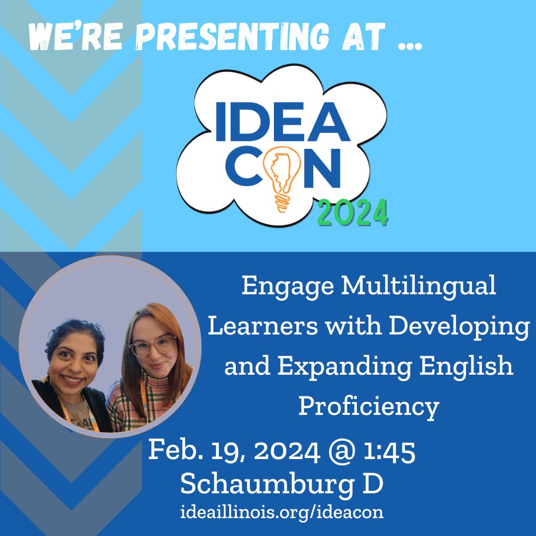 Can't wait to see you at #IDEACon 2024! Presenting  with the amazing <a href="/SraCash/">Kristin Cash</a> and looking forward to learning so much! 
<a href="/ideaillinois/">IDEA</a>
