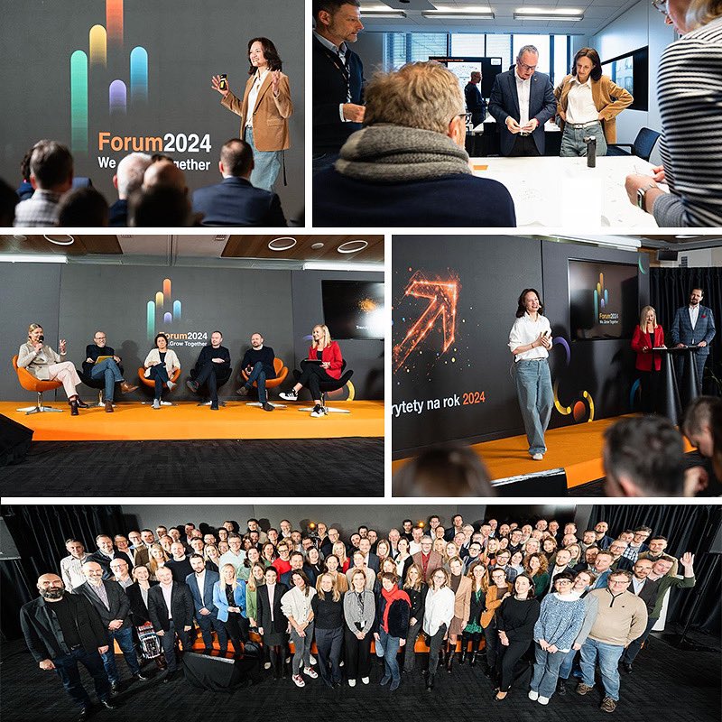 Two exciting days with #OrangeTeam at #Forum2024 @Orange_Polska! Reflecting on 2023, but more importantly, focusing on the road ahead. First, a day with the leaders, discussing on empowering our teams, fostering open dialogue and challenging the status quo. And today – a special…