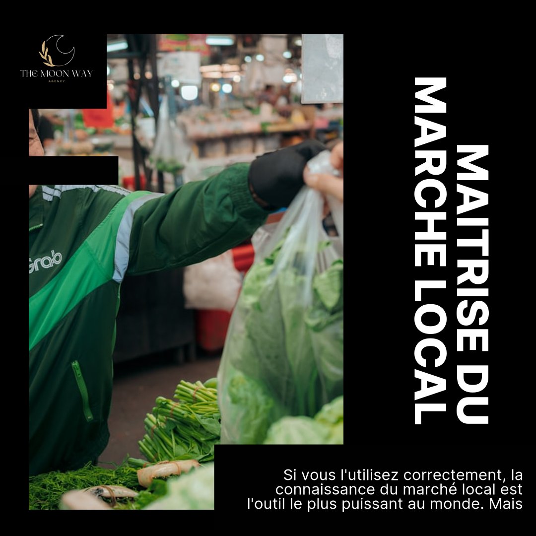 MyMoonWayAgency's tweet image. Découvrez 3 fonctionnalités avancées méconnues du marché local :
1. Profils Clients Personnalisés.🌍
2. Analyse des Tendances. 📈
3. Subtilités du Réseautage.🤝

Débloquez le potentiel des marchés de Casablanca avec nous ! 🚀 #MarchéLocal #EntreprisesCasablanca #ConseilsMarketing