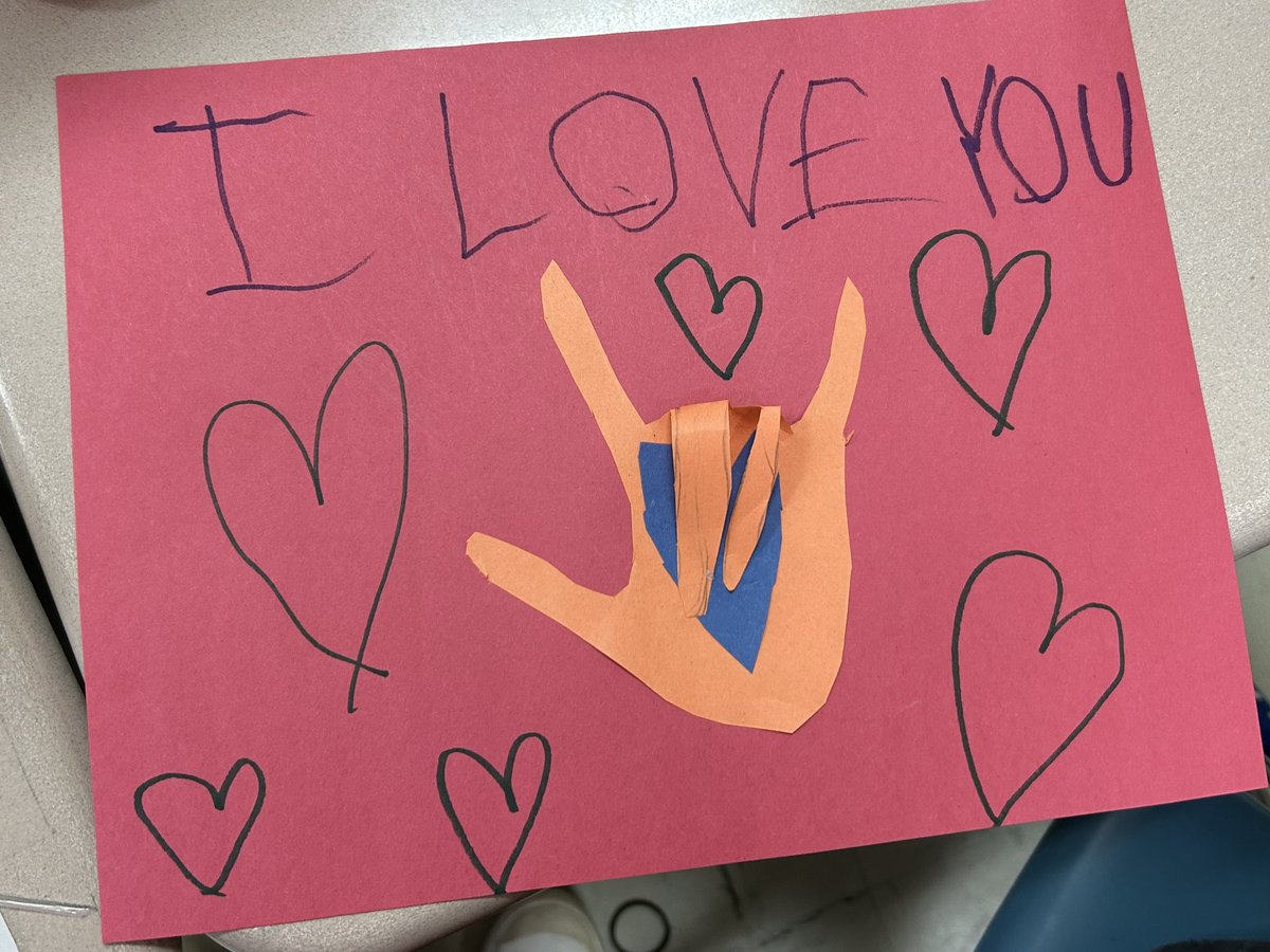 growwithmissm's tweet photo. During snack our class has been reading Song for a Whale by Lynne Kelly. With an increased interest in learning sign language, we have been learning a few signs to help us communicate with people who are deaf. For Valentine’s Day we learned “I love you”❤️ https://t.co/b8d0XdtF3t