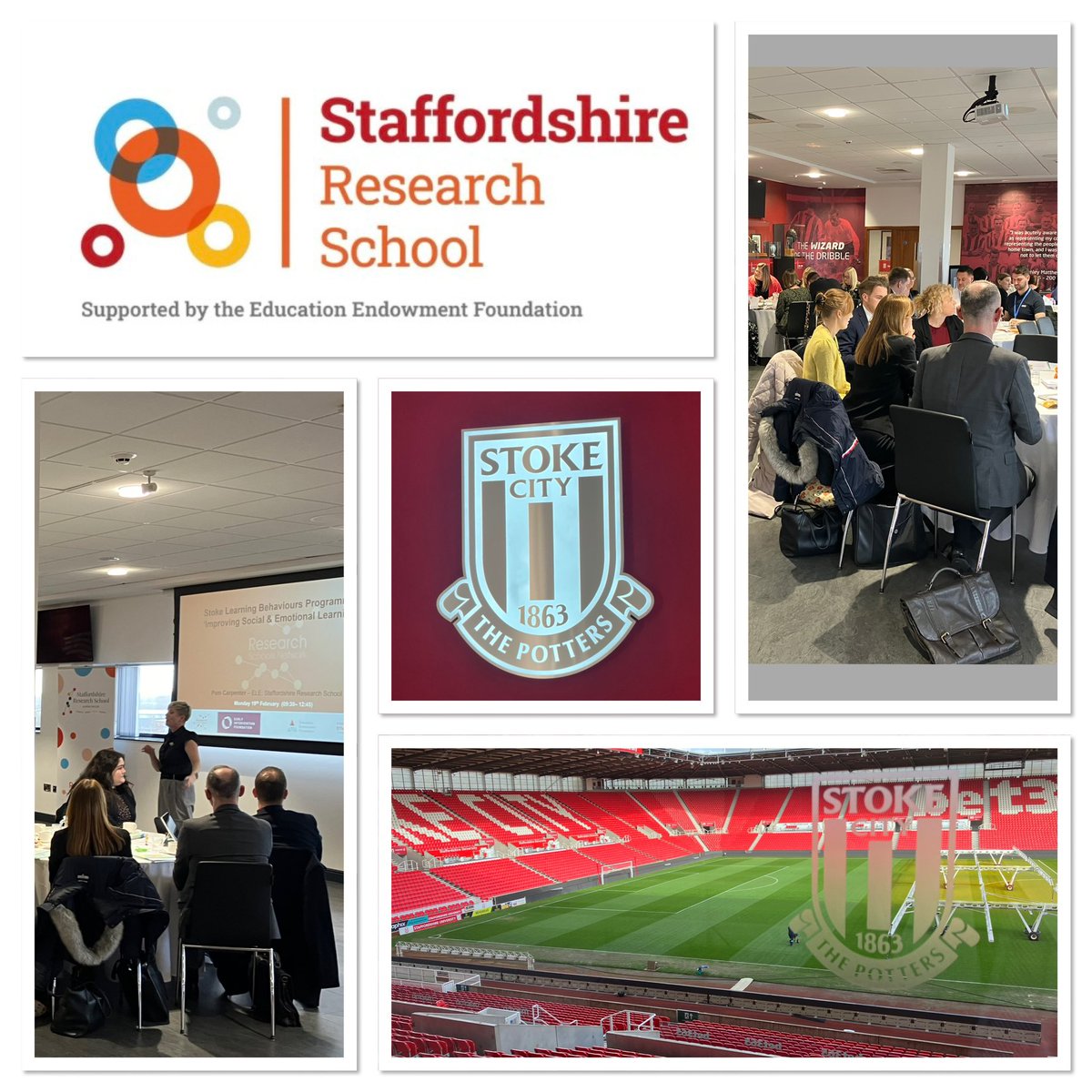 A fantastic turn out of 40 colleagues @stokecity from 25 schools for the start of the Stoke Schools’ Effective Learning Behaviours programme with @pammie112 @gatewayteach delivering the @EducEndowFoundn’s Social & Emotional Learning recommendations. @ClareOberman