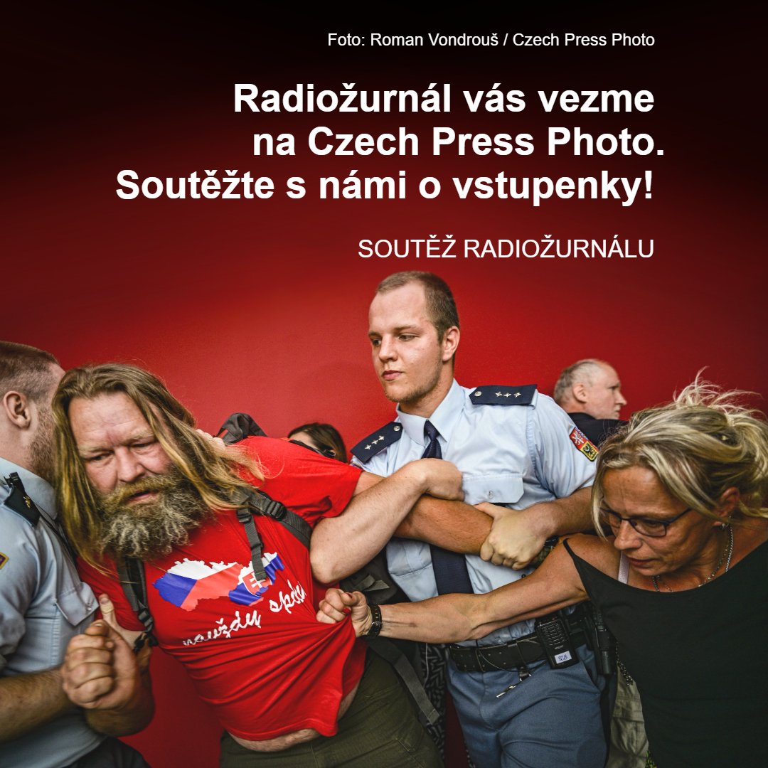 rozhl.as/8Xo ⬅️ Až do pátku 23. února rozdáváme v ranním vysílání vstupenky na výstavu Czech Press Photo, která se koná v Nové budově Národního muzea. Stačí nám napsat po výzvě moderátora email.