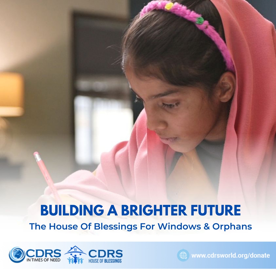 CDRSWORLD's tweet photo. CDRS is committed to supporting widows and orphans by providing them with shelter, food, and other necessary facilities. Our aim is to offer them a second chance and remind them that life can be hopeful again.
#orphancare #CDRS #future #DonatetoCDRS #houseofblessings #donations https://t.co/4P5IginPFY