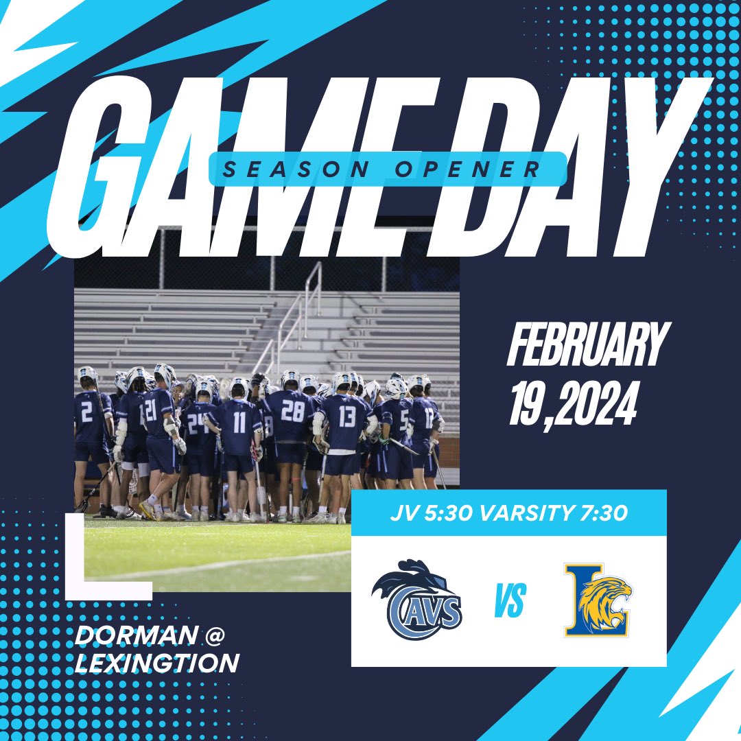 Season opener tonight in Lexington!! <a href="/DormanAthletics/">Dorman Athletics</a> <a href="/DormanRadio/">Dorman Radio</a>