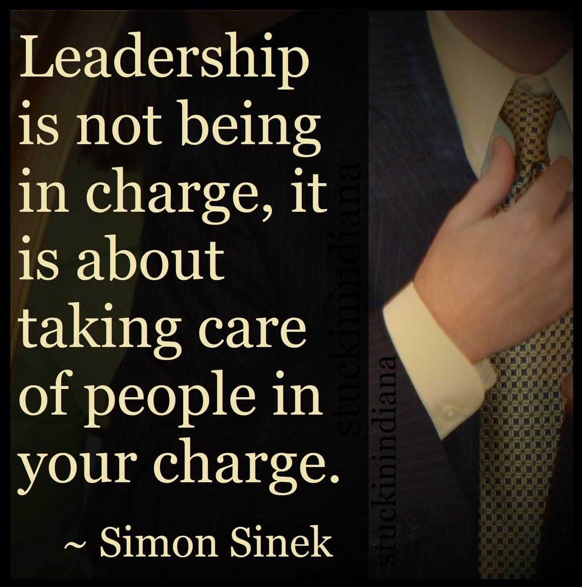 Authentic leaders care enough to show it. #leadership