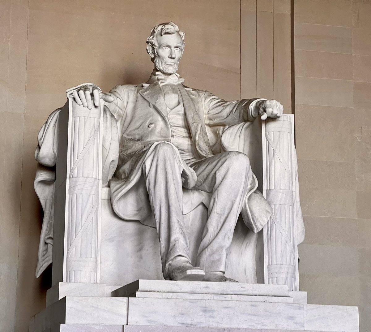 I’m celebrating this Presidents’ Day in Washington DC! Here’s one of my favorites. Lincoln refers to the “great task remaining before us” in his Gettysburg address. The monuments and memorials honor our past but also can inspire and empower us to look forward.