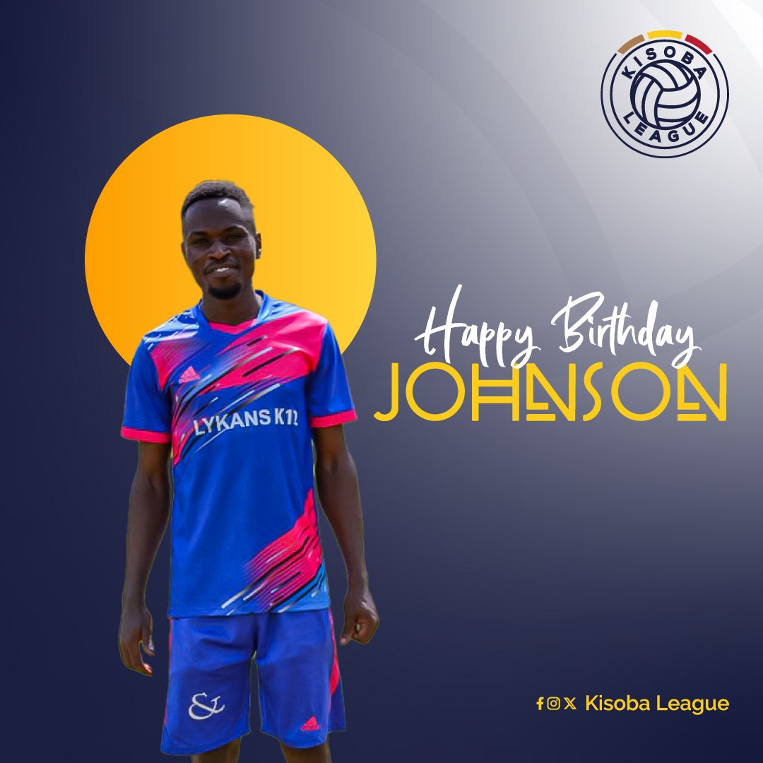 KISOBALeague's tweet photo. #KLBirthdays🎊 
Birthday blessings @TheLykansK12 talisman
#KLSnIII      #TuzeBwera https://t.co/k4esTnqotc