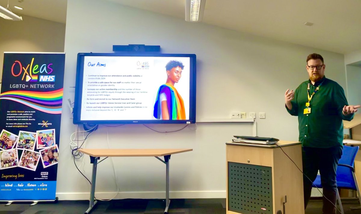 A fantastic morning marking LGBTQ+ History Month. A brilliant event, thanks to exceptional work of ⁦@TobiasHill84⁩ & the network. ⁦@OxleasNHS⁩ will always, & I mean always, be committed to ensuring that everyone can bring their best selves to work #LoveisLove 🏳️‍🌈 🏳️‍⚧️