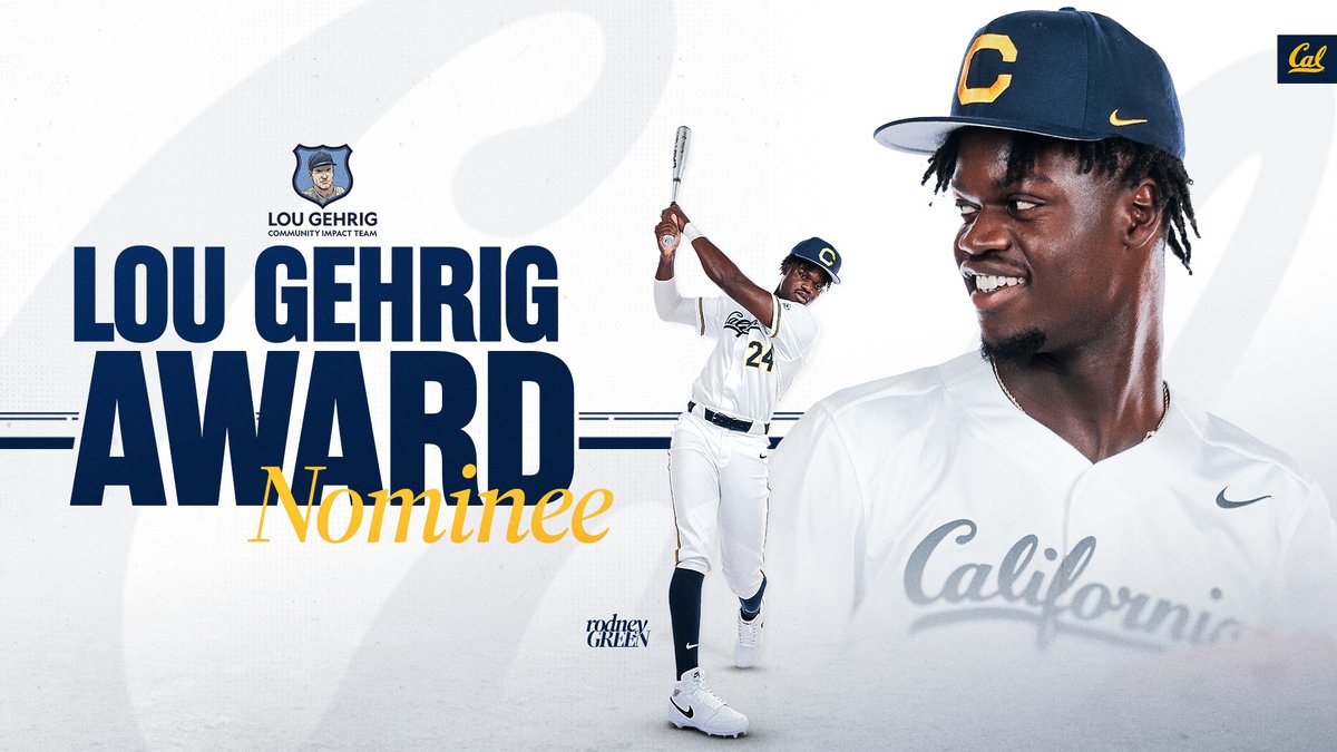Rodney Green Jr. Named To Lou Gehrig Impact Team

Richmond Native Honored For Work In His Community

Full release 📰| calbea.rs/3OOMluX