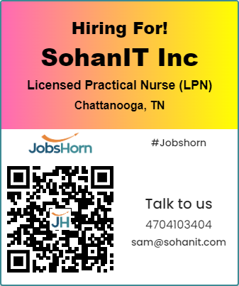 itgosev7's tweet photo. #JobAlert
#Apply Now : https://t.co/OkmxMeXfvb
Sohanit Inc #hiring for #Licensed_Practical_Nurse (#LPN)
Location: #Chattanooga , #Tennessee (Onsite)
#LPN #licensedpracticalnurse #nursing #healthcare #patientcare #compassion #careerdevelopment #healthcarejobs #tennesseejobs https://t.co/Ua7FZIUFiu