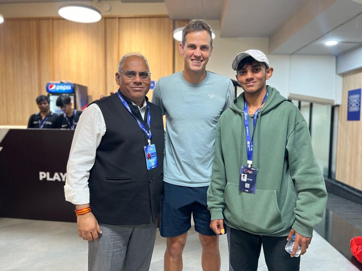 Big thank you to @Yajaman_Sunil & @BlrTennisOpen for the WC and opportunity to play the event. Had a great time and really grateful for how well the event treated the players. I will definitely plan to come back. 🙏🏼🙌🏼 #Bengaluru