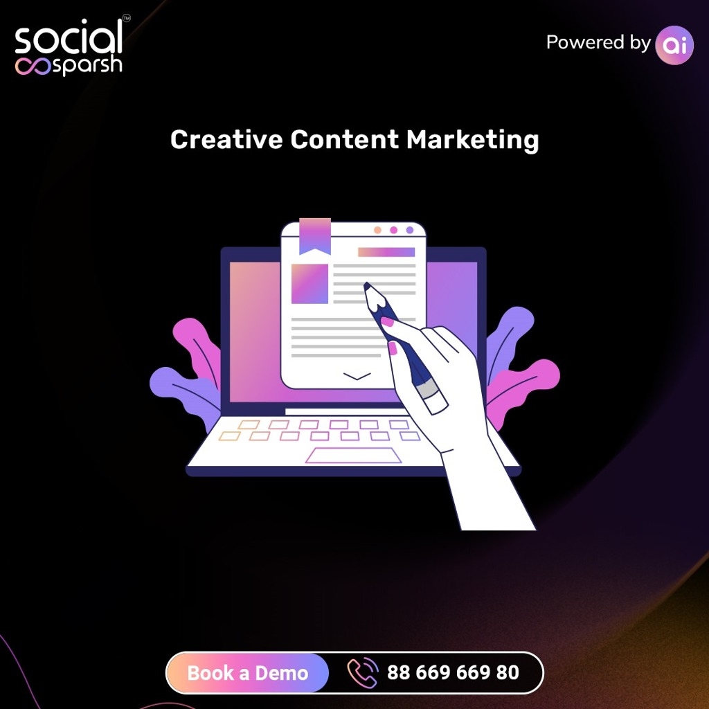 Socialsparsh_d's tweet image. #CreativeMarketing #InnovativeContent #EngagingAudiences #PowerOfStorytelling #TransformingBrands #DigitalMarketing #SocialSparsh #SocialSparshTechmark #SocialMediaMarketing #AIEnabledMarketing #Branding #SocialMedia #Marketing #ContentMarketing
