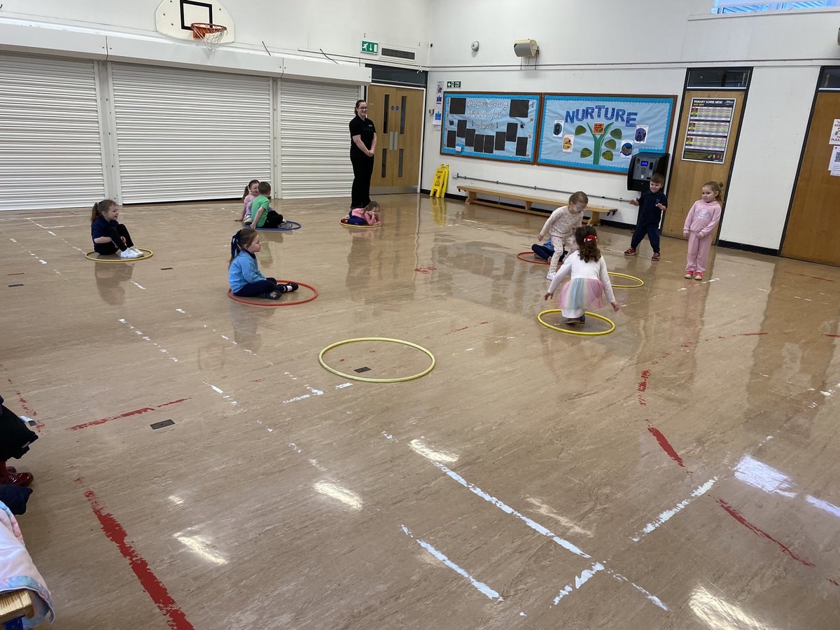 StMaryscbridge's tweet photo. Today a group of our nursery children were over as part of their transition to school! They had a great time playing games in the gym hall. Another group will be over later in the week #P1Transition https://t.co/SgtEvv32nl