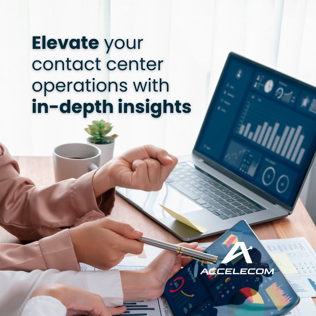 Accelecom’s CCaaS packages offer real-time insights that get agents into context quickly, helping to deliver more informed responses and shorten times to resolution. Access key metrics and gain critical intelligence with in-depth reporting! 🔗 accelecom.net/ccaas