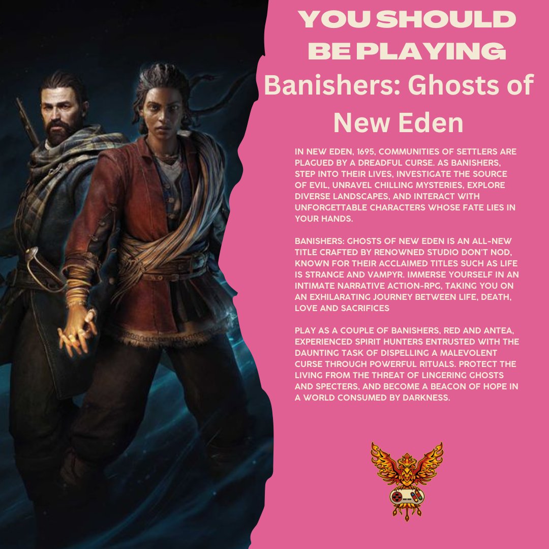 RemnantGamers's tweet photo. Immerse yourself in an intimate narrative, taking you on an exhilarating journey between life, death, love and sacrifices by playing Banishers: Ghosts of New Eden by @DONTNOD_Ent #Banishers #banishersghostofneweden #ActionRoleplayingGame #AdventureGame #FightingGame #videogames https://t.co/mvMefQBfa6
