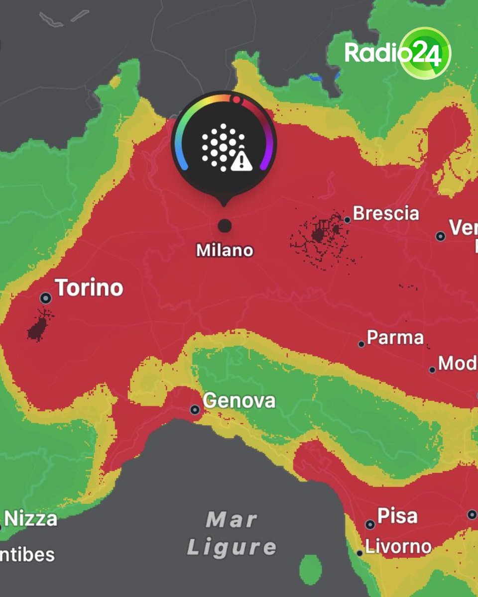 Allarme sulla qualità dell’#aria in Italia 🗣️Ne parliamo con @StefanoCiafani, presidente di @Legambiente e Francesco Petracchini @echopetra, direttore Istituto Inquinamento Atmosferico @CNRsocial_ SEGUI LA DIRETTA▶️radio24.ilsole24ore.com
