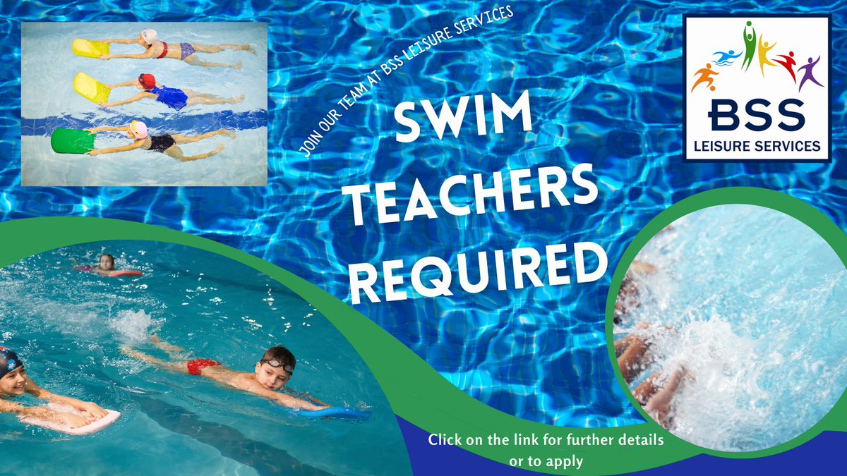 VACANCY ALERT: BSS Leisure Services is recruiting Level 2 Swim Teachers on a casual basis. For further details and to apply for the position, please click here: bit.ly/49CenSa #BSSLeisure #BoltonJobs #BoltonCareers #vacancy #Recruiting