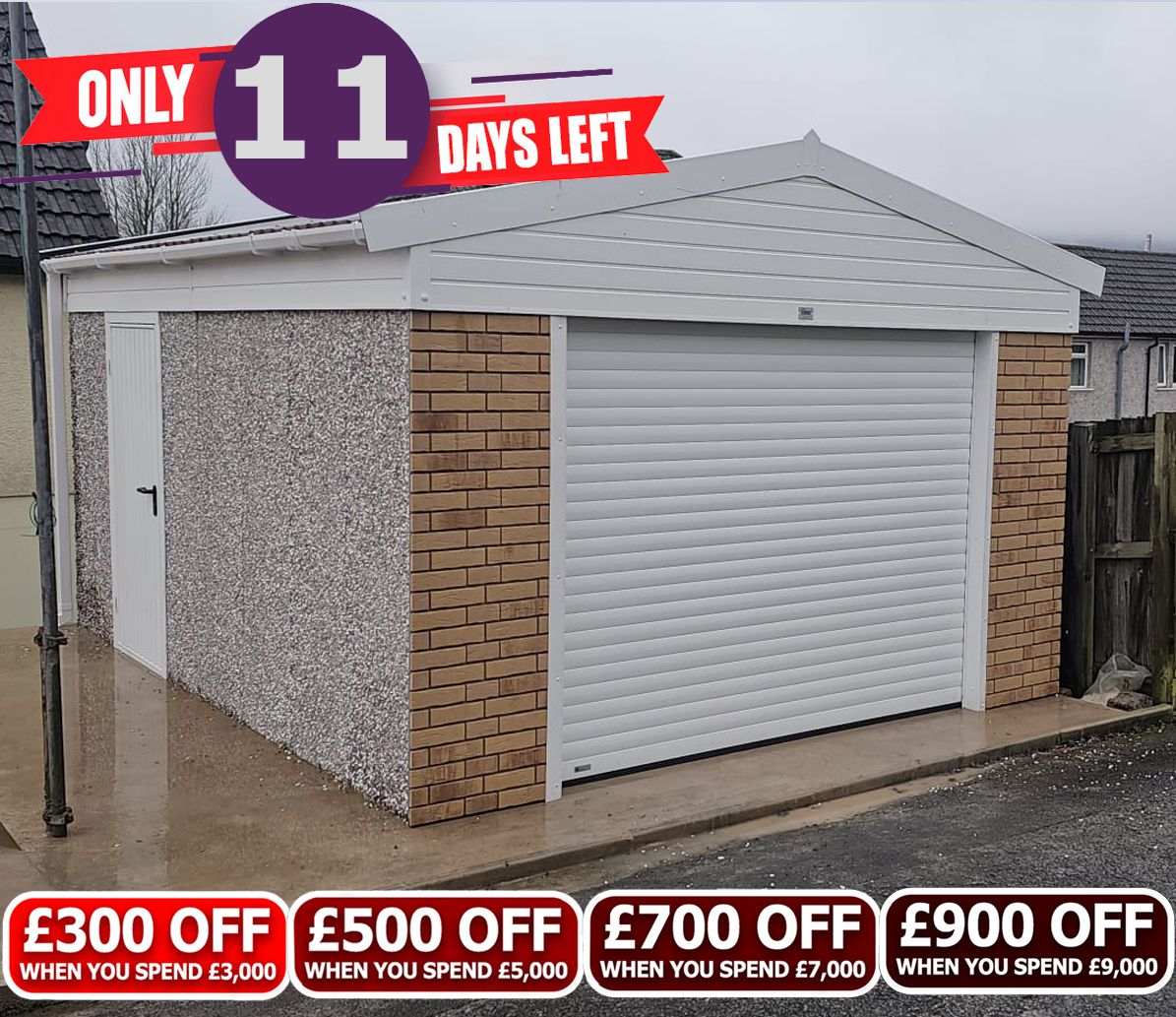 🚨🚨Epic Sale Alert🚨🚨

Don't wait until summer, get ready now and save big❗🤩

➡️Call us
📞01977 695111
➡️Send a message
📝On Facebook, Instagram or Twitter 
➡️Visit our website
🌍hansonconcretegarages.co.uk

#rollerdoor  #homerenovation  #hansonbuildings #hansonconcretegarages