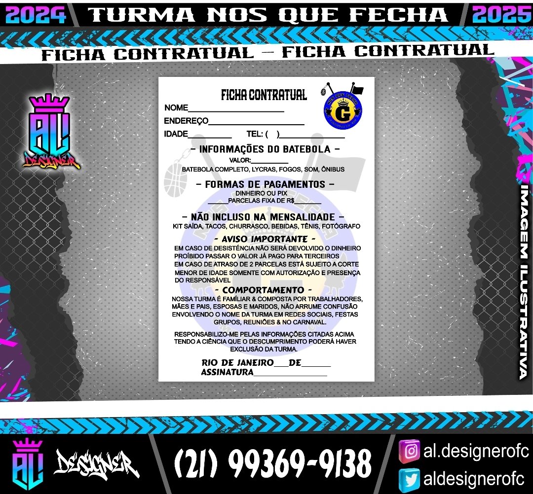 Um projeto perfeito começar com compromisso, tanto da minha parte, tanto da dos componentes no dia da reunião vai ser entregue o contrato!