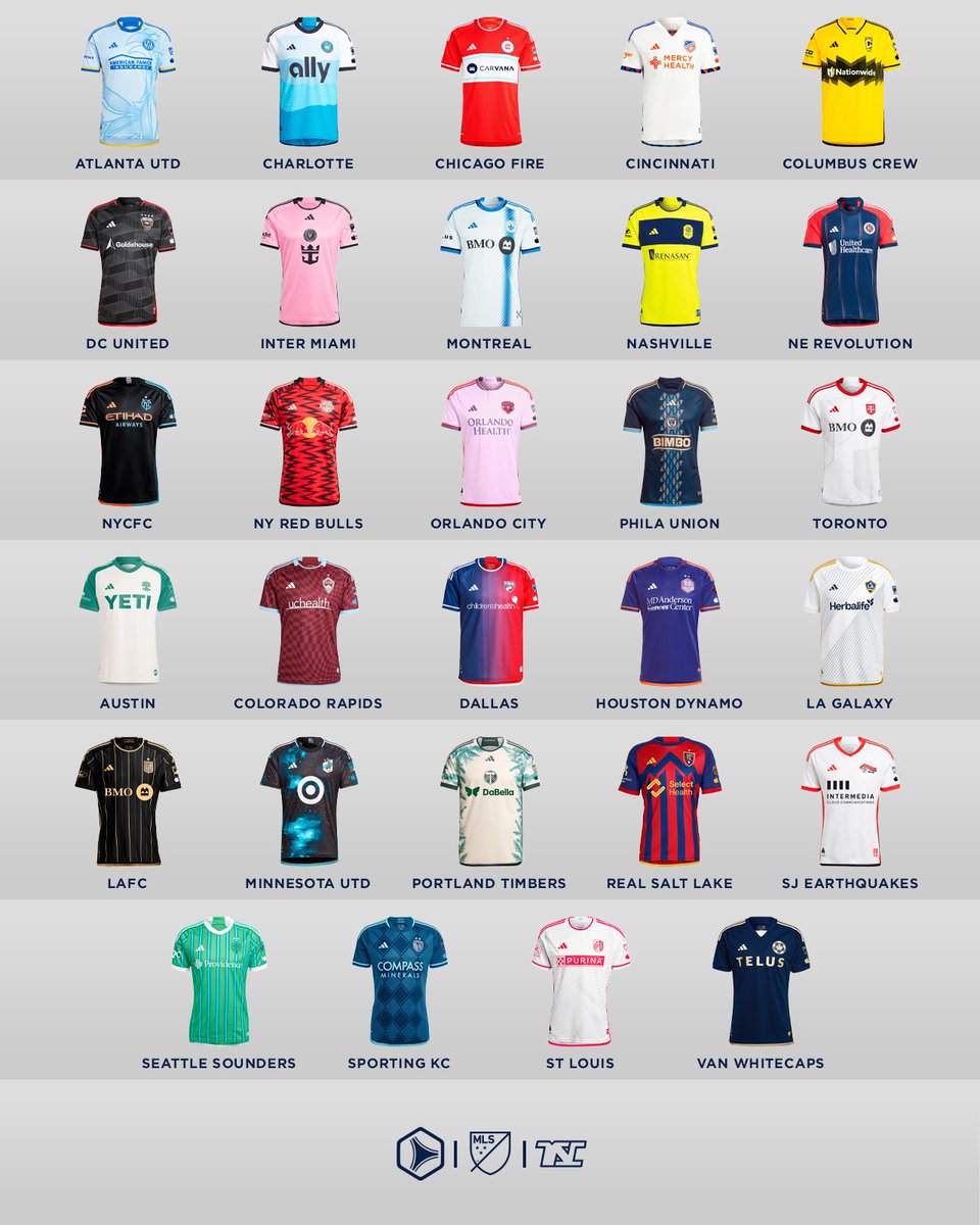 🇺🇲👕 Repaso camisetas 24/25 de la <a href="/MLS/">Major League Soccer</a> x <a href="/adidasfootball/">adidas Football</a>.

¿Qué te parecen? ¿Cuál es tu preferida?

(ft. <a href="/EleteTSC/">Todo Sobre Camisetas</a>)