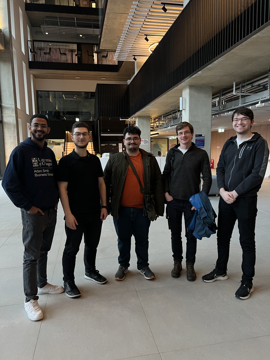 UofG Student Enterprise (@uofgenterprise) on Twitter photo After three days of intense #ideation and pitch building we had our teams #pitching their ideas to the <a href="/alzheimerssoc/">Alzheimer's Society</a> 🚀 All teams had great pitches, but here are first three places 🏆:
1. Five Stars - MemoriaChef
2. MuseGO!
3. Task Manager
Thanks to everyone that attended 💼 After three days of intense #ideation and pitch building we had our teams #pitching their ideas to the <a href="/alzheimerssoc/">Alzheimer's Society</a> 🚀 All teams had great pitches, but here are first three places 🏆:
1. Five Stars - MemoriaChef
2. MuseGO!
3. Task Manager
Thanks to everyone that attended 💼