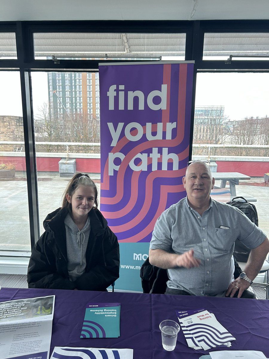 piomckenzie's tweet photo. Lovely surprise @TBF_Glasgow opportunities event today. Former EVIP pupil Rebekah is now employed as a Development Worker with @moveonscotland #positivedestination https://t.co/Vm2zxtYnNN
