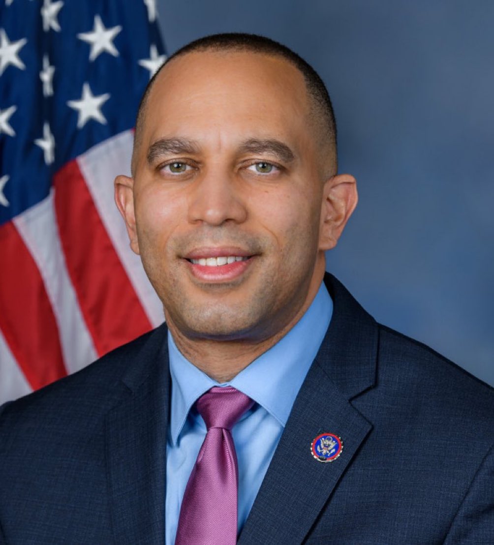 Drop a 💙 for Rep. Hakeem Jeffries, the next Speaker of the House! 🙏💙