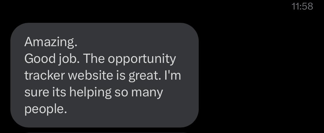 We don’t talk about this enough, but it really melts our hearts each time someone sends us a message saying they got accepted into an opportunity that they saw or got to know of via our website. There are few things in life that make us as happy as that.