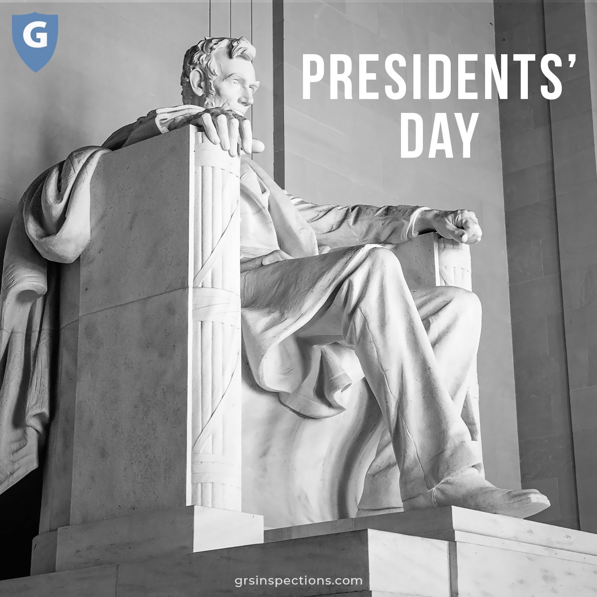 🏡🇺🇸 Happy Presidents' Day from Guardian! 🎩✨ Today, we honor the visionary leadership that has shaped our nation and inspired us all. 🏛️🌟We're committed to providing top-notch home inspections to ensure your peace of mind. 🔍💼 💪 #PresidentsDay #HomeInspections