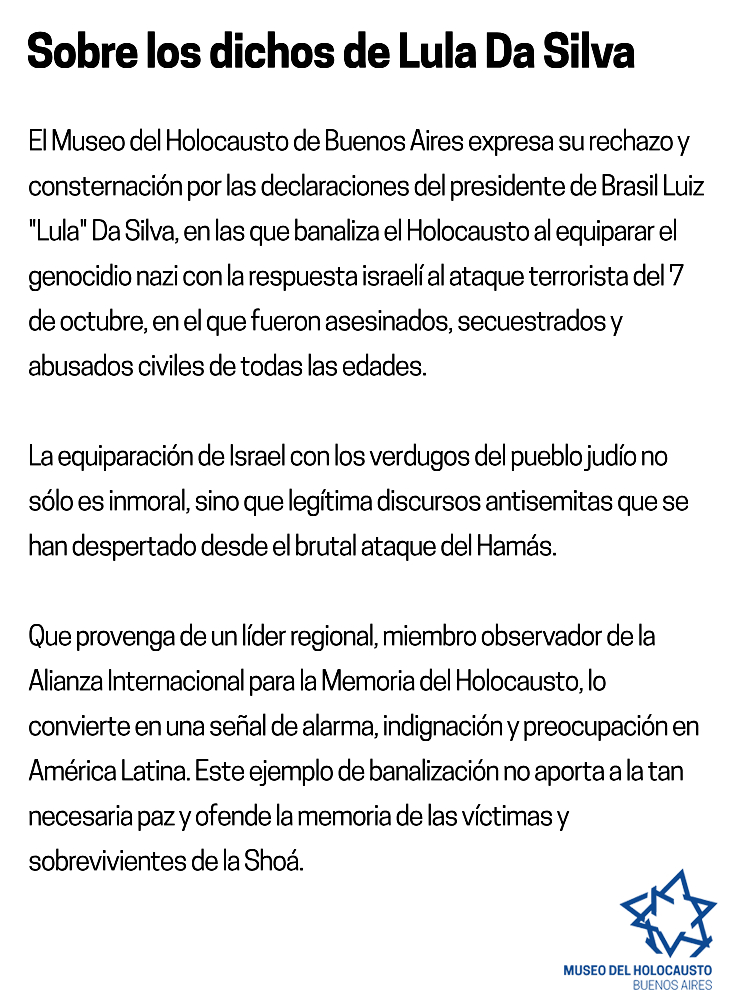 Museo del Holocausto de Buenos Aires (@museoshoa) on Twitter photo 