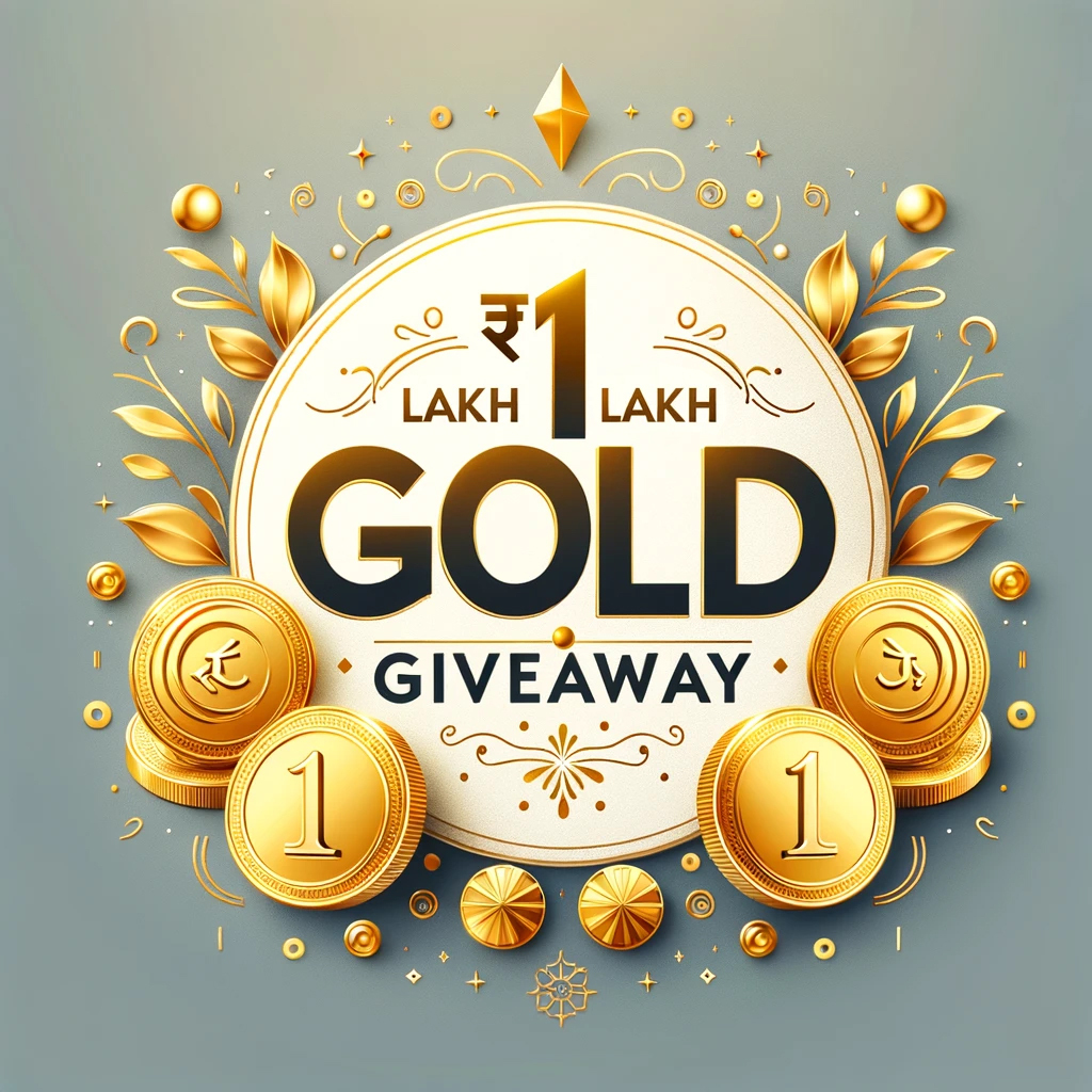 🌟 The celebration just got bigger with Kalash! We're giving away ₹1Lakh in gold, and you could be one of the lucky winners to share this grand prize!!🌟

🏆 Reward Breakdown🥇:
1 Grand Winner: Takes home ₹15,000 in gold!
4 Lucky Winners: Each get ₹7,500 in gold!
10 Winners: