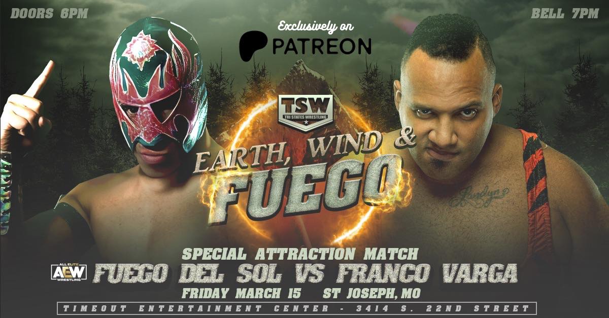 Franco Varga vs Fuego Del Sol
Yep, that's the best #prowrestling you can find

The International Superstar vs the Master of the Tornado DDT