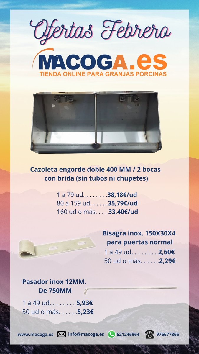 Macoga's tweet photo. Macoga pensando continuamente en mejorar el día a día de nuestros ganaderos 🙌🏼🙌🏼

https://t.co/6Ukk9WsMWQ https://t.co/75jlv0l9mW