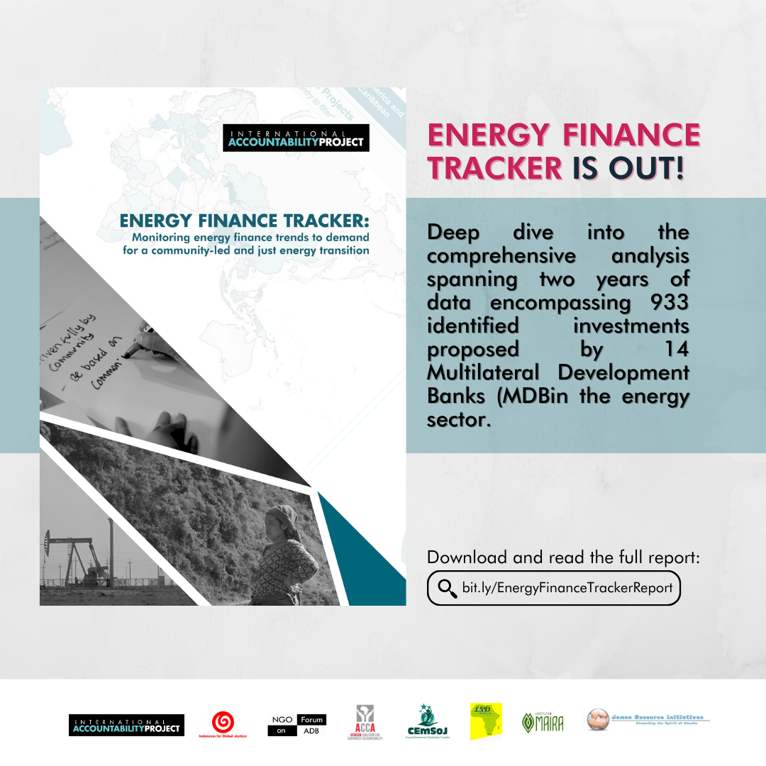 📢the #EnergyFinanceTracker report is out! 👇 Uncover six key insights shedding light on #fossilfuel investments, private sector involvement in #energy projects, and the #falsesolutions in the #renewableenergy sphere. 📄bit.ly/EnergyFinanceT…