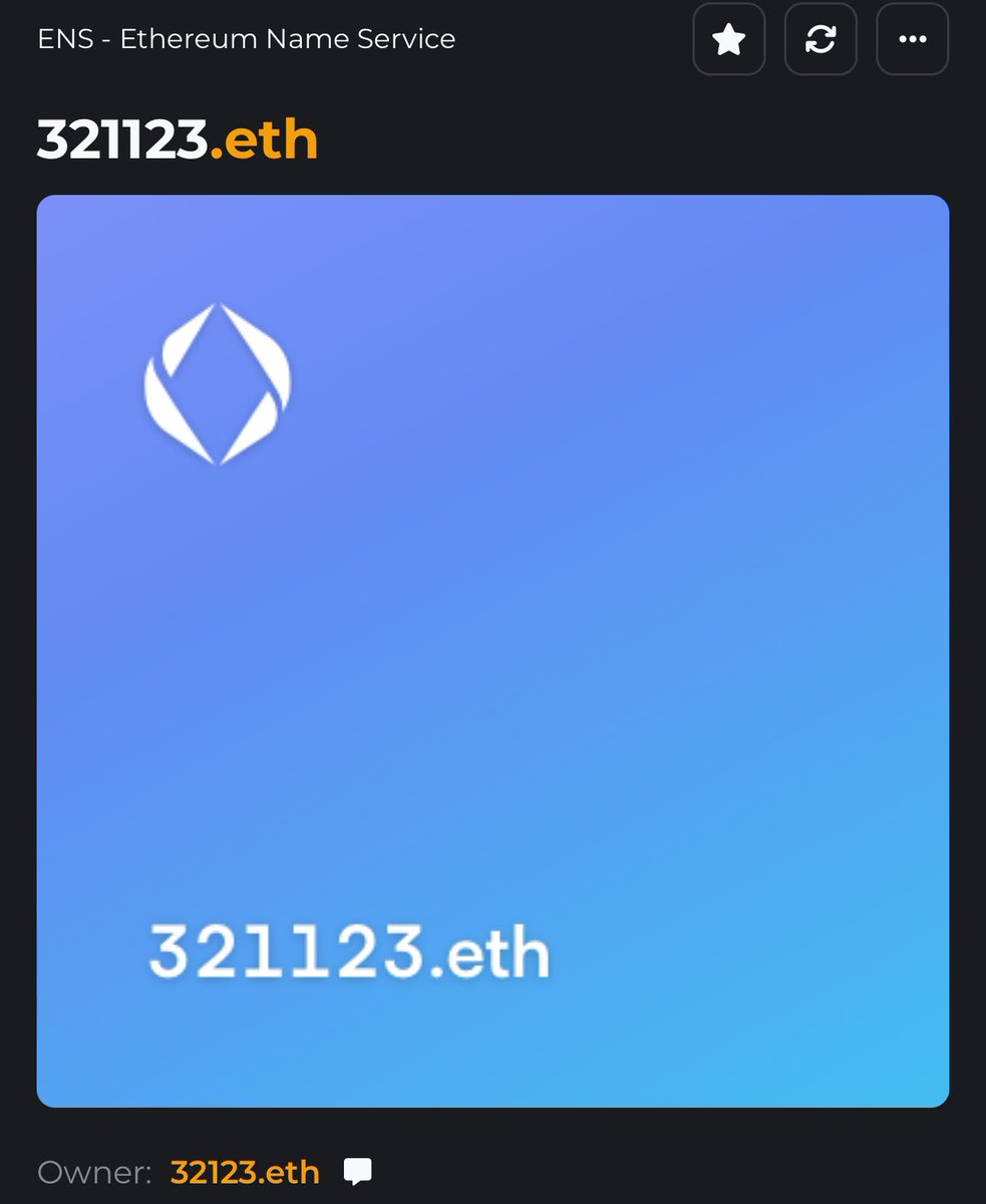 32123.eth ~∞͓̽~ 321.x tweet media