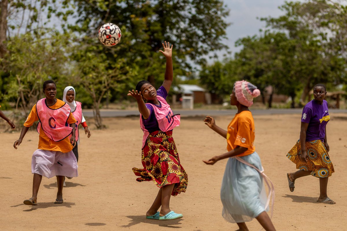 UNFPAMalawi's tweet photo. Discover the power of sports and games beyond physical fitness! 🏀 From boosting self-esteem to reducing stress, they're game-changers for mental health. 🧠Embrace the joy of play for a healthier mind  and body!
#MentalHealthMatters https://t.co/F8ASyDvv2f