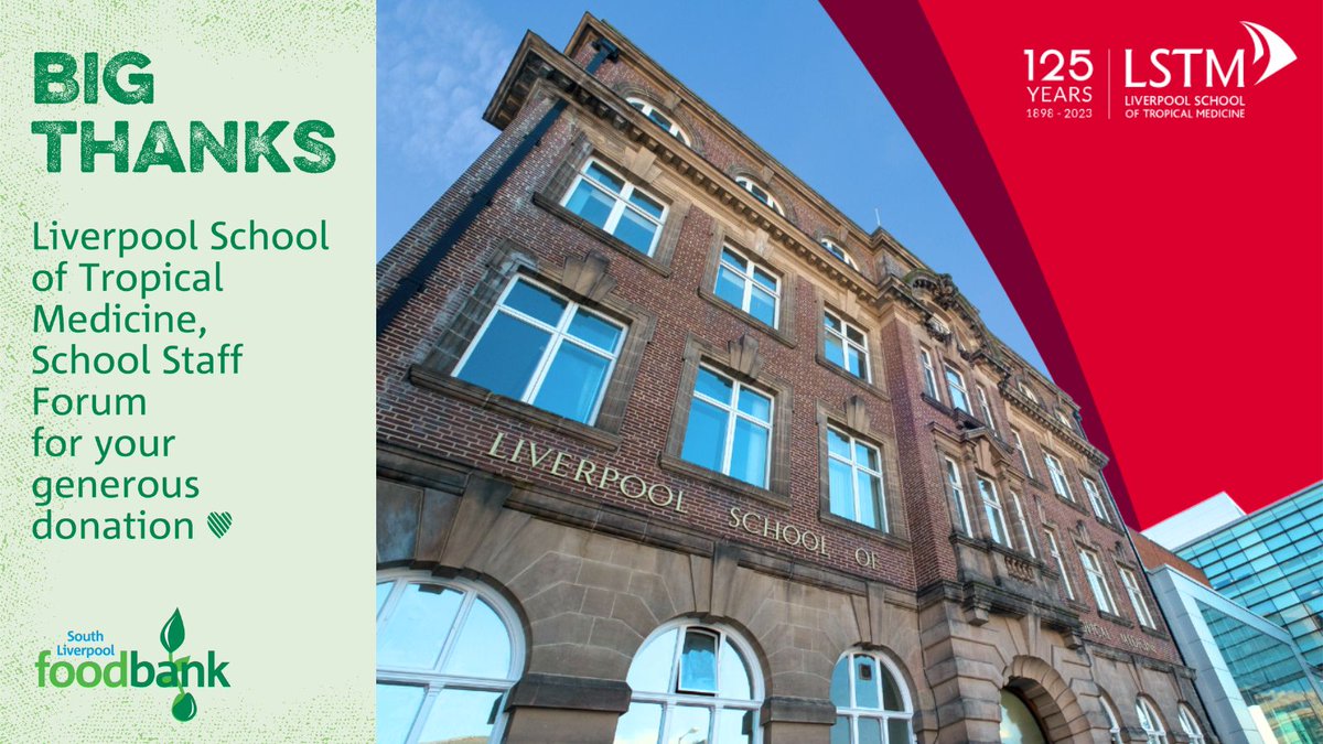 S_Liv_Foodbank's tweet photo. On #GivingTuesday we're giving it up for the School Staff Forum at @LSTMnews 👏 Their #charity raffle raised £1,110.40, which they #donated to our #foodbank 💚 We'll now be able to purchase much needed stock for our emergency parcels.  Want to help too? 👉 https://t.co/FEXcTfL4OY https://t.co/IEs5jqins2