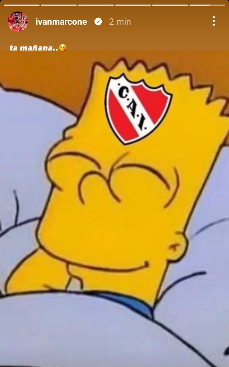 Lo que subió Marcone anoche y lo borro! Por más jugadores así