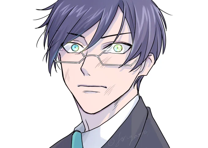一年前くらいに描いた浅倉正義が出て来た…今度リメイクしてみようかな… 