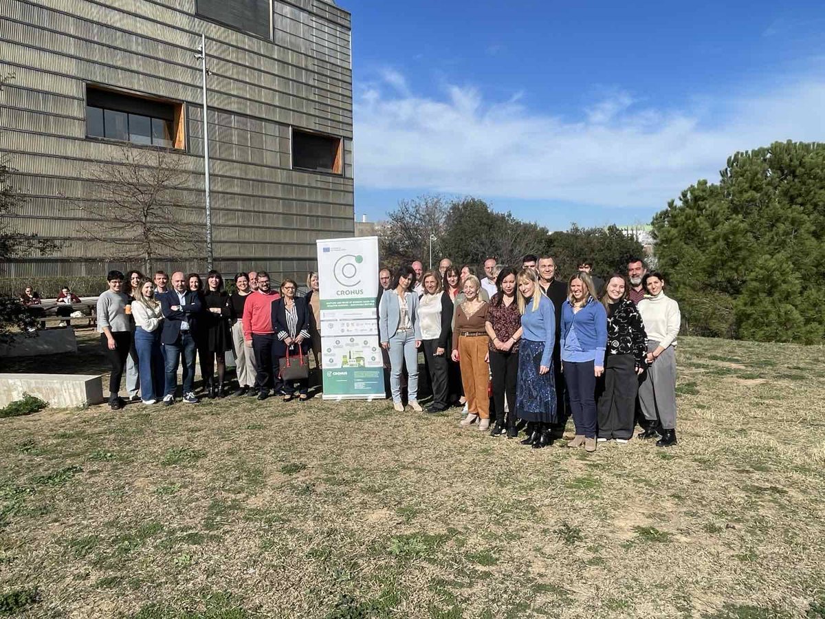 Family photo: CRONUS 1st annual meeting in UAB premises, Barcelona, Spain.