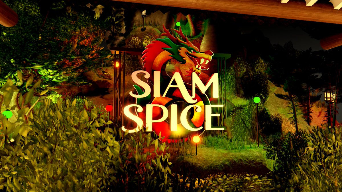 🐉🔥 SIAM SPICE QUIZ CENTER

- a fresh start to 2024!!!
- been experimenting different build styles lately.. loved how this turned out!~

likes  and rts  are appreciated! <3

#Roblox #RobloxDev
