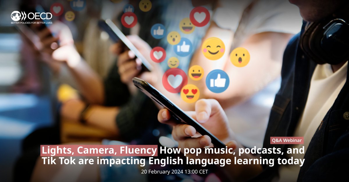TOMORROW 📢 Lights, Camera, Fluency 🗓️ 20 Feb 2024 ⏰13:00 CET Young students increasingly immerse themselves in English through new and exciting avenues, reshaping the learning process. What implications does this hold for teachers and students?🔠 ➡️ bit.ly/49AEyJe