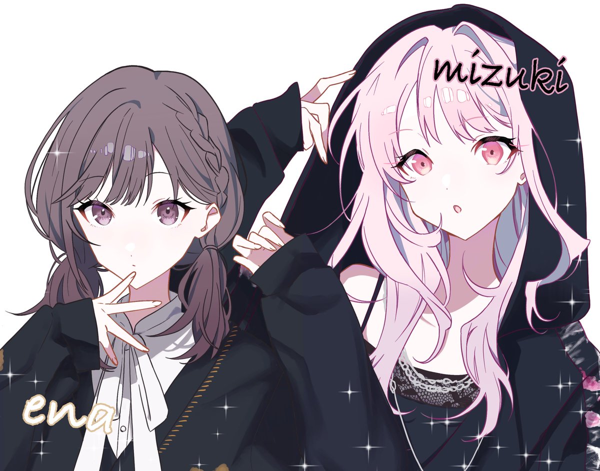 💻ZOZOコラボ絵名🎨&瑞希🎀 #prsk_FA #プロセカZOZOコラボ