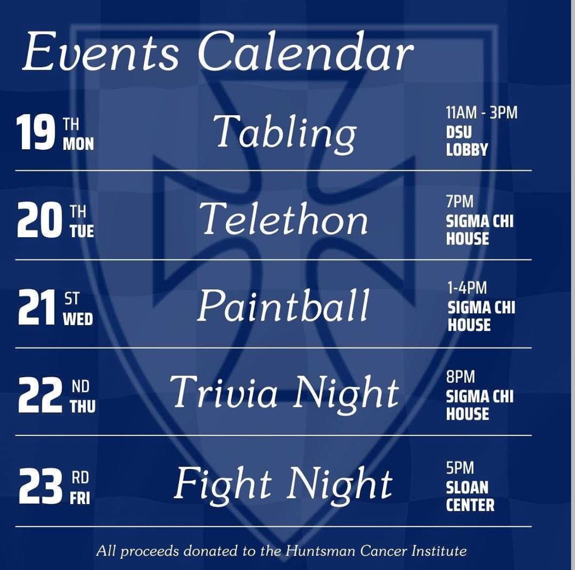 SigmaChi_WKU's tweet photo. The best week of the year is here! We have lots of big things planned for Derby Days 2024. You're not going to want to miss anything! https://t.co/tiwAzGLCmu