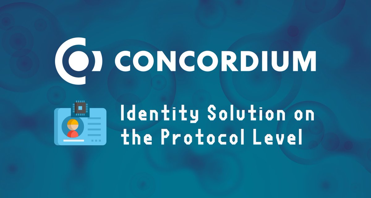 1/5 Why Concordium? #ConcordiumAmbassador Identity Solution @ConcordiumNet has an identity layer baked into its core protocol. The Concordium Blockchain integrates an identity layer that ensures real-world identities are verified before participating in transactions.