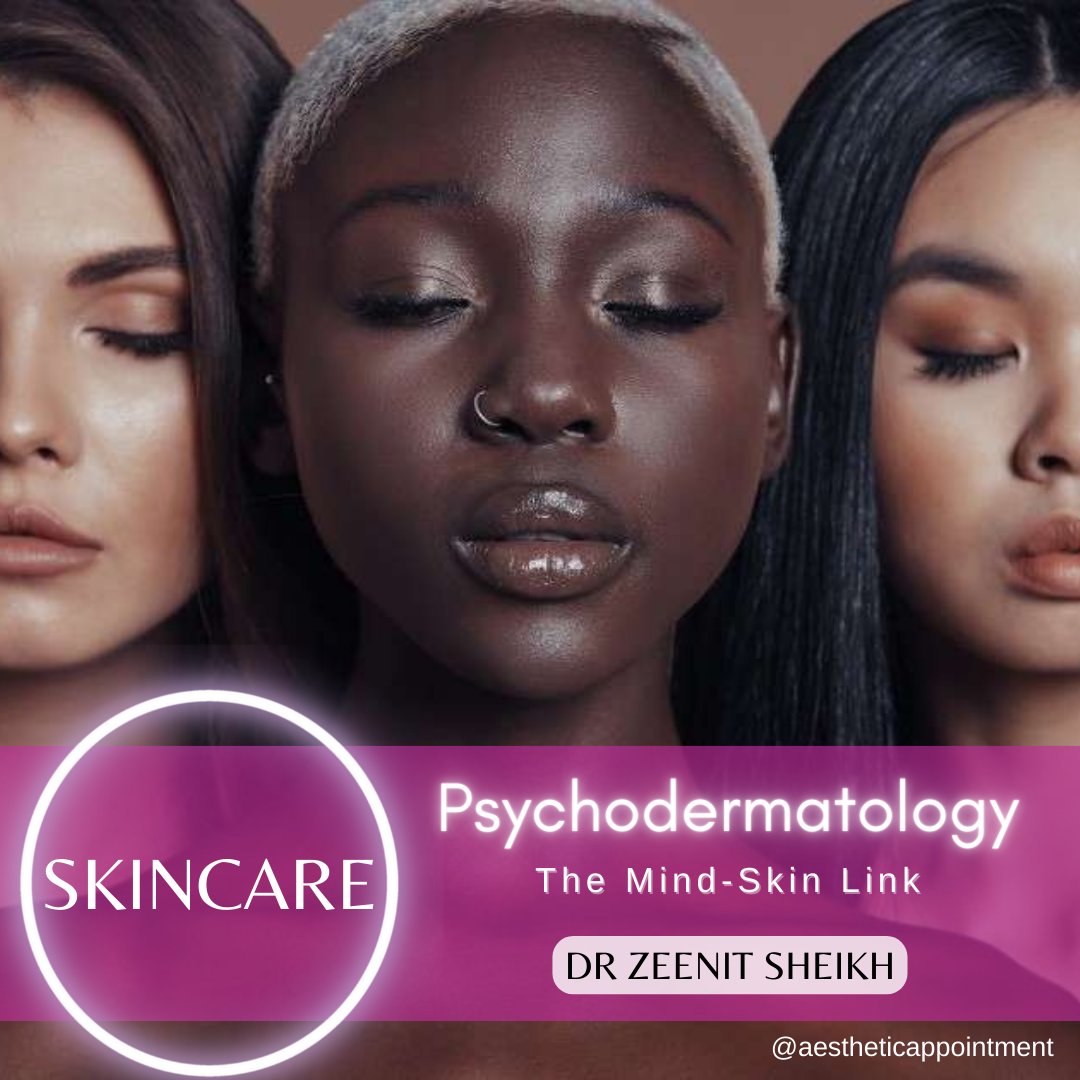 Dr Zeenit Sheikh on the mind-skin link, psychodermatology, and mental health

aestheticappointment.co.za/2024/02/psycho…

#AestheticAppointment #DrZeenitSheikh #Psychodermatology
#MentalHealth #SkinHealth #MindSkinLink