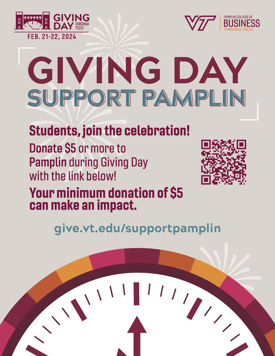 Pamplin College of Business tweet media