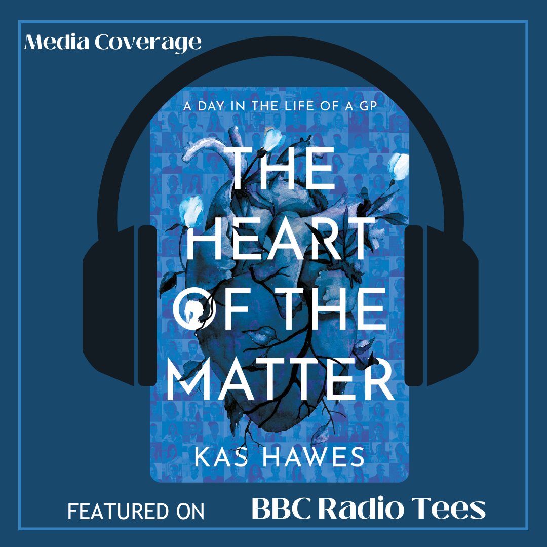 If you missed Dr Kas Hawes telling Gary Philipson on @TeesBbc about her book (The Heart of the Matter) which shows a day in the life of a GP, you can catch up here: tinyurl.com/3w584vcx

Not to be missed!

About the book: tinyurl.com/3xn25wdc