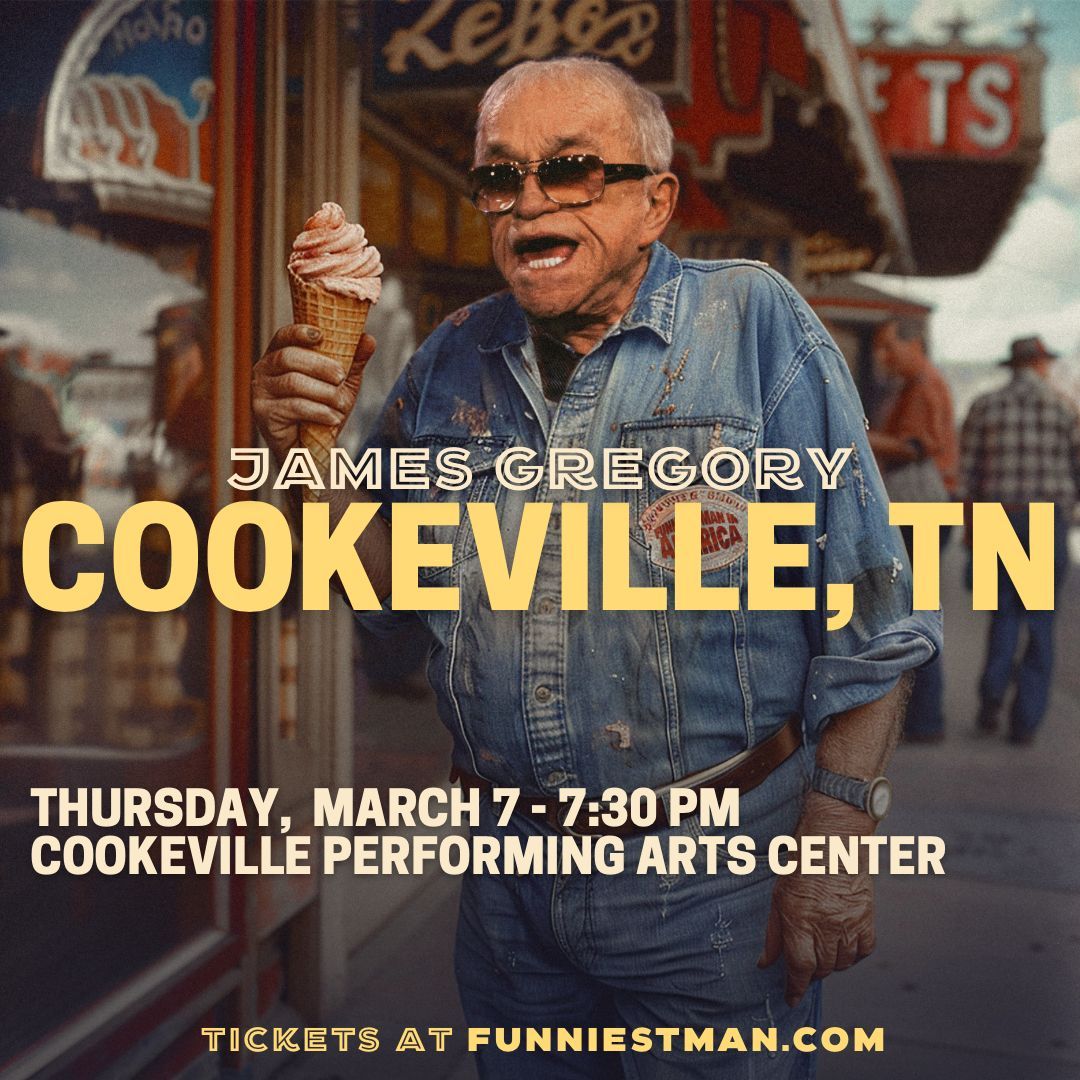 Cookeville! I’m headed your way! 

Grab your tickets and more tour dates here 👉 funniestman.com 

#jamesgregory #standupcomedy #cookeville
